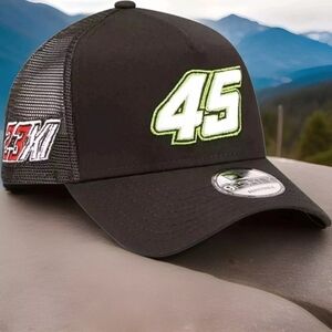 Kurt Busch New Era 23XI Racing 9FORTY A-Frame Trucker Snapback Adjustable Hat